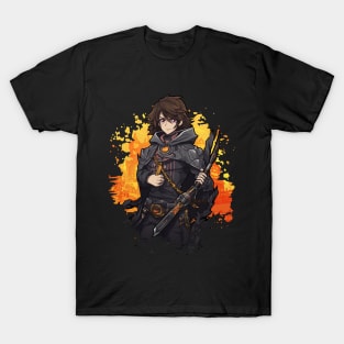 Fantasy RPG Game Anime Character - Anime Shirt T-Shirt